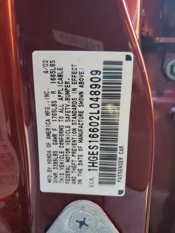 2002 Honda Civic LX