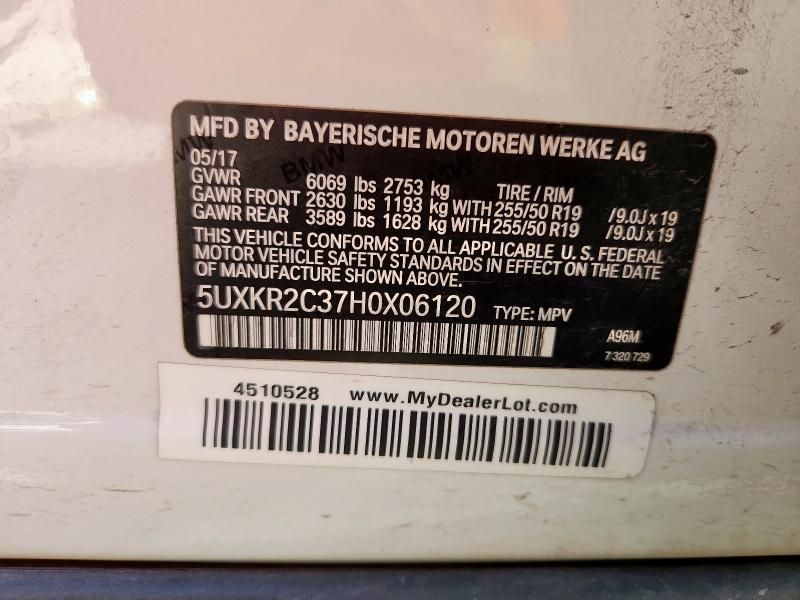 2017 BMW X5 SDRIVE35I