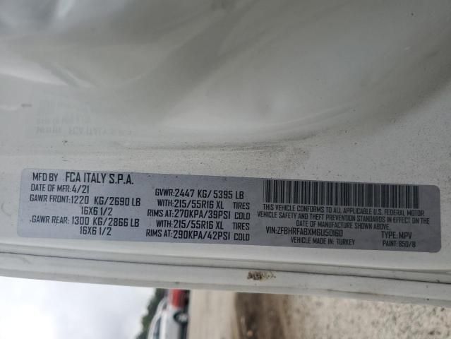 2021 Dodge RAM Promaster City