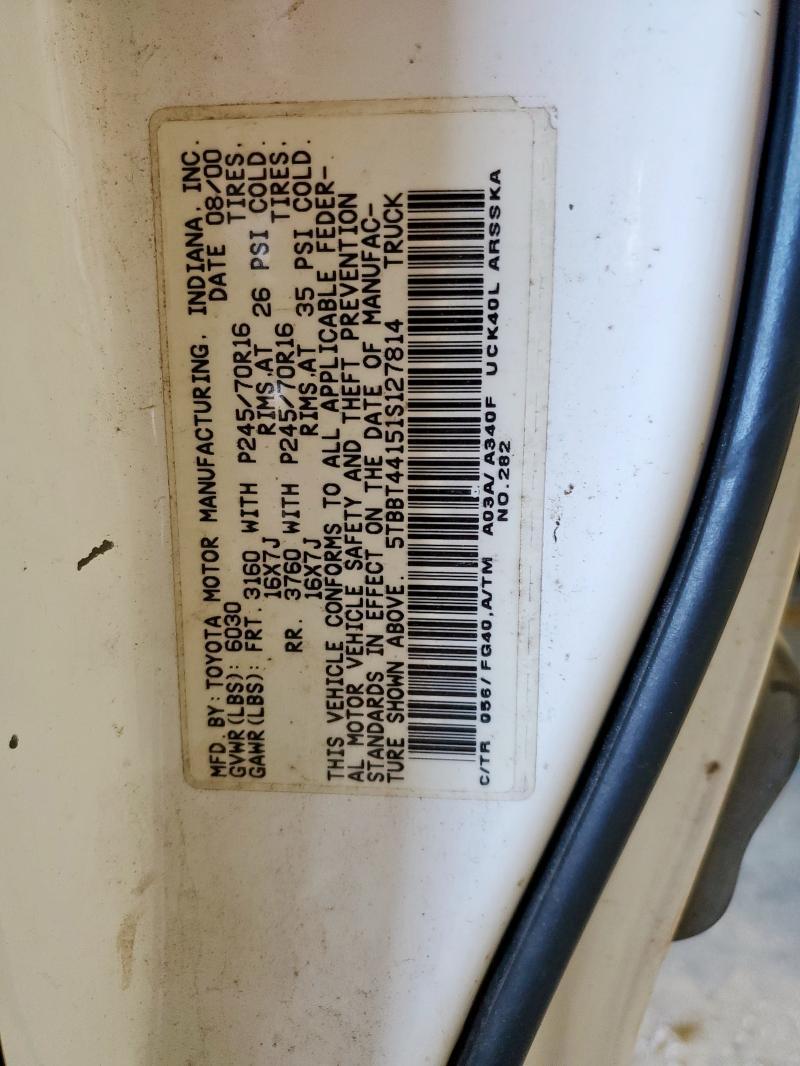 2001 Toyota Tundra Access cab
