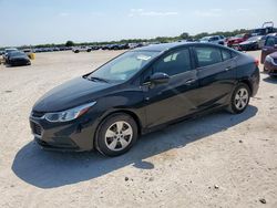 Chevrolet Cruze ls salvage cars for sale: 2018 Chevrolet Cruze LS