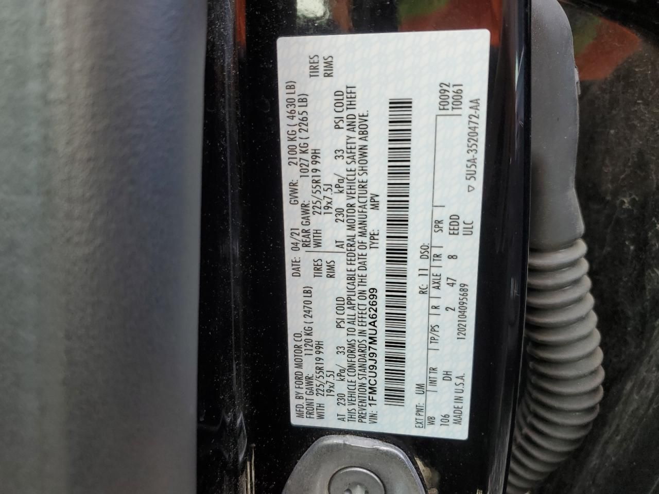 2021 Ford Escape Titanium