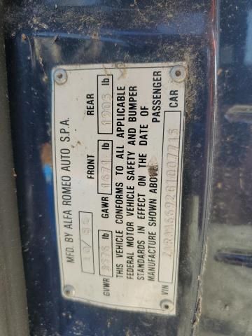1986 Alfa Romeo GT V6 2.5