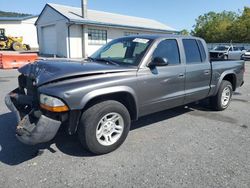 Salvage trucks for sale at Grantville, PA auction: 2004 Dodge Dakota Quad Sport