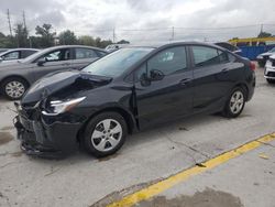 Chevrolet Cruze ls salvage cars for sale: 2018 Chevrolet Cruze LS