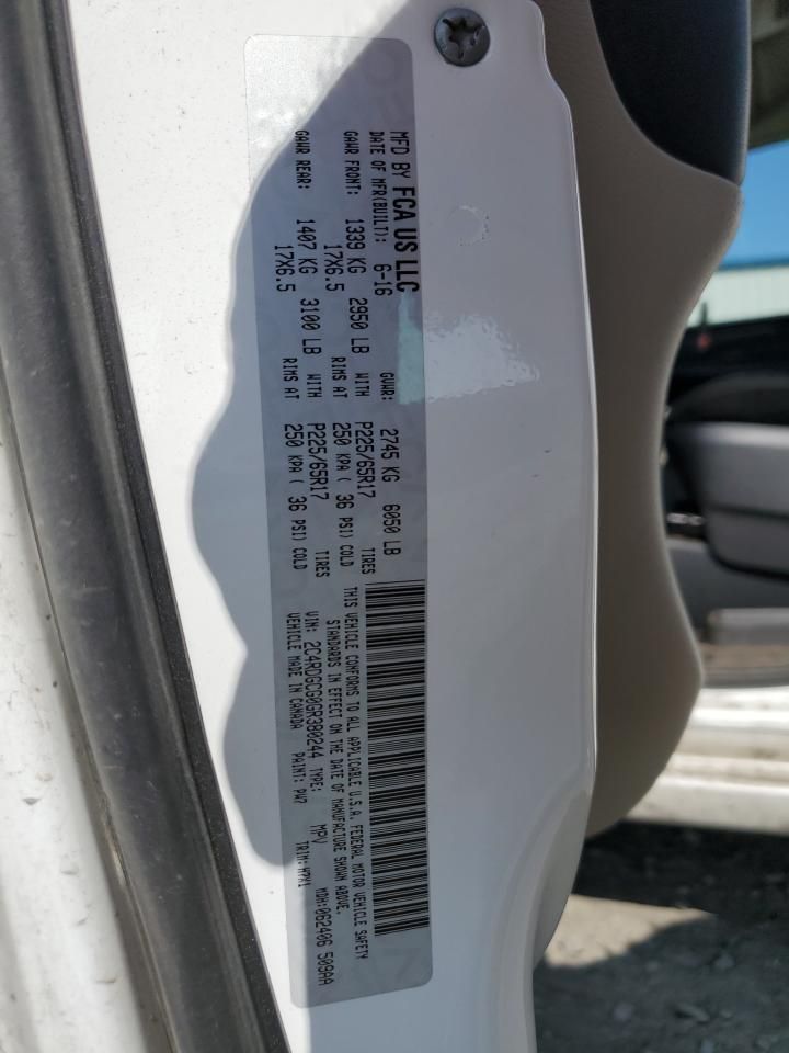 2016 Dodge Grand Caravan sxt