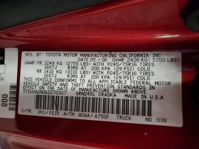 2006 Toyota Tacoma Access Cab