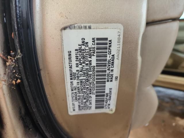 2003 Toyota Camry Solara SE