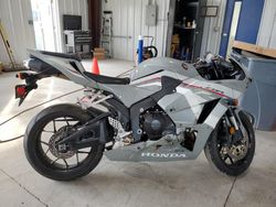 Salvage motorcycles for sale at West Mifflin, PA auction: 2025 Honda CBR600 RR