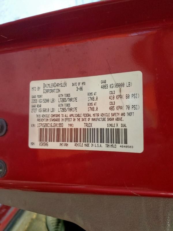 2006 Dodge RAM 2500 ST