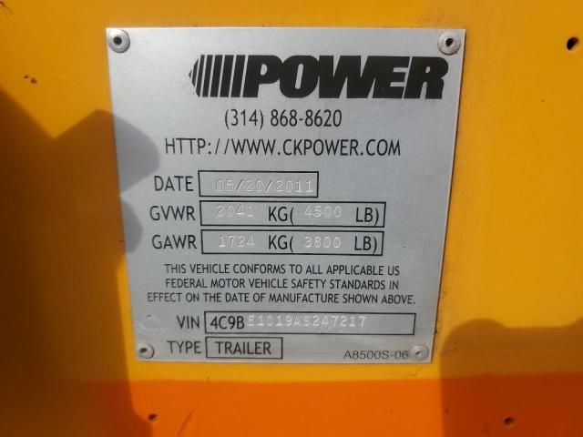 2011 Ck Power Generator