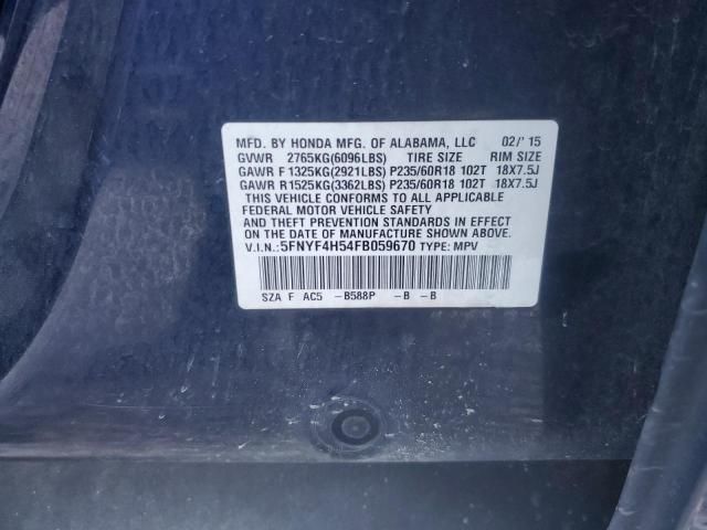 2015 Honda Pilot EXL