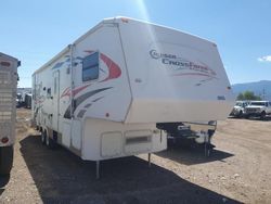 Salvage trucks for sale at Colorado Springs, CO auction: 2006 Crossroads ALL Models-TOY Hauler Camper