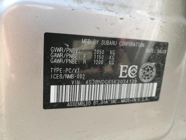 2019 Subaru Legacy 2.5i Premium