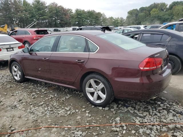 2012 Volkswagen Passat SE
