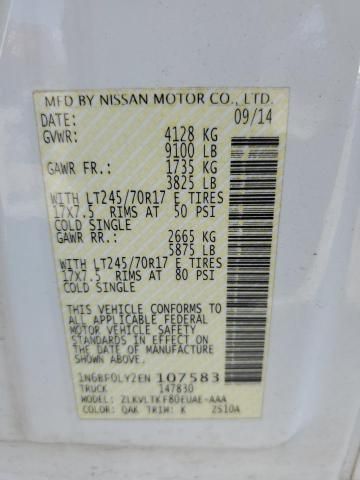 2014 Nissan NV 2500