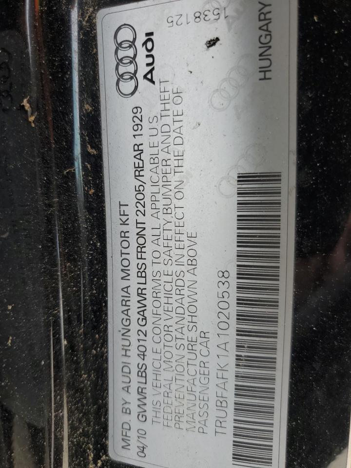 2010 Audi Tt Premium