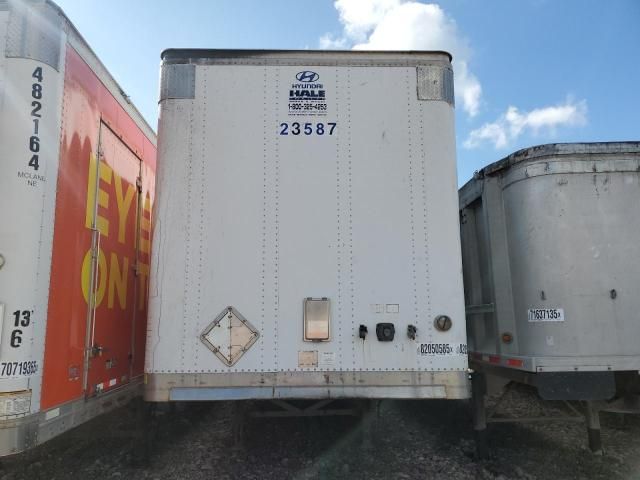2008 Hyundai Translead VI2530152-AJS DRY Van Trailer