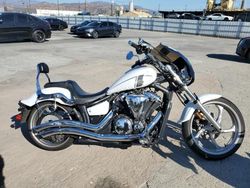 Salvage motorcycles for sale at Sun Valley, CA auction: 2013 Yamaha XVS1300 CUC