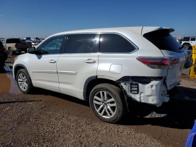 2016 Toyota Highlander LE