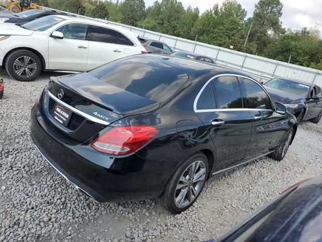 2018 Mercedes-Benz C 300 4matic