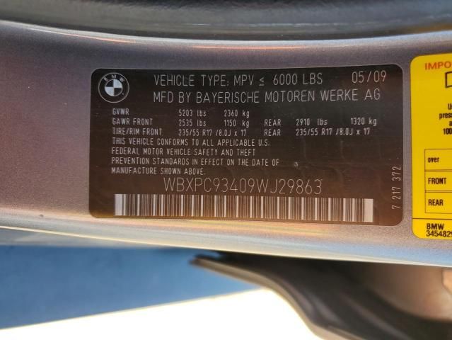 2009 BMW X3 XDRIVE30I