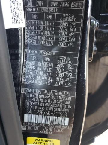 2019 Land Rover Discovery Sport SE