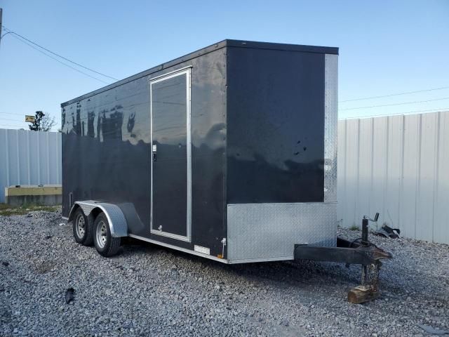 2022 Diamond Cargo 7 X 16 TA  Enclosed Cargo Trailer