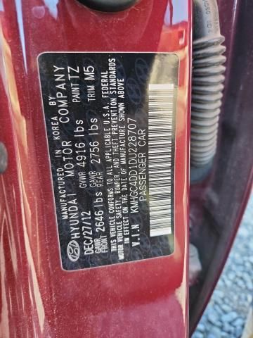 2013 Hyundai Genesis 3.8L