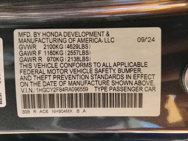 2024 Honda Accord Touring Hybrid