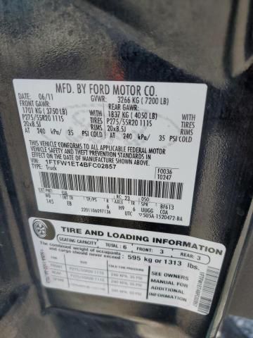 2011 Ford F150 Supercrew