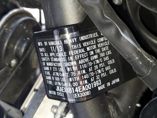2014 Kawasaki EX300 B