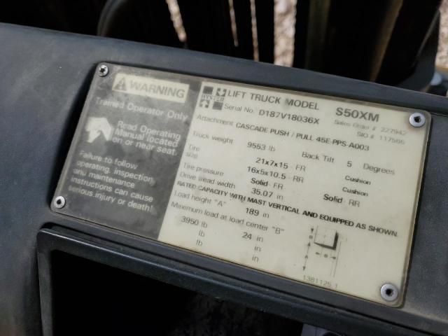 2000 Hyster S50XM Forklift