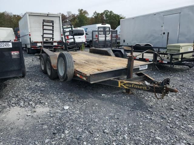 2016 Kaufman Equipment Trailer