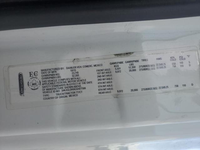 2016 Freigliner 2016 Freightliner Cascadia 125 Semi Truck