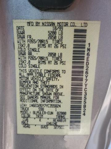 2000 Nissan Frontier King Cab XE