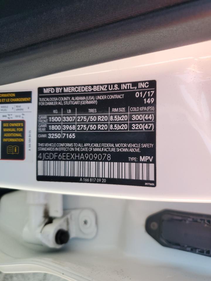 2017 Mercedes-Benz Gls 450 4matic