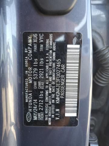 2015 Hyundai Genesis 3.8L