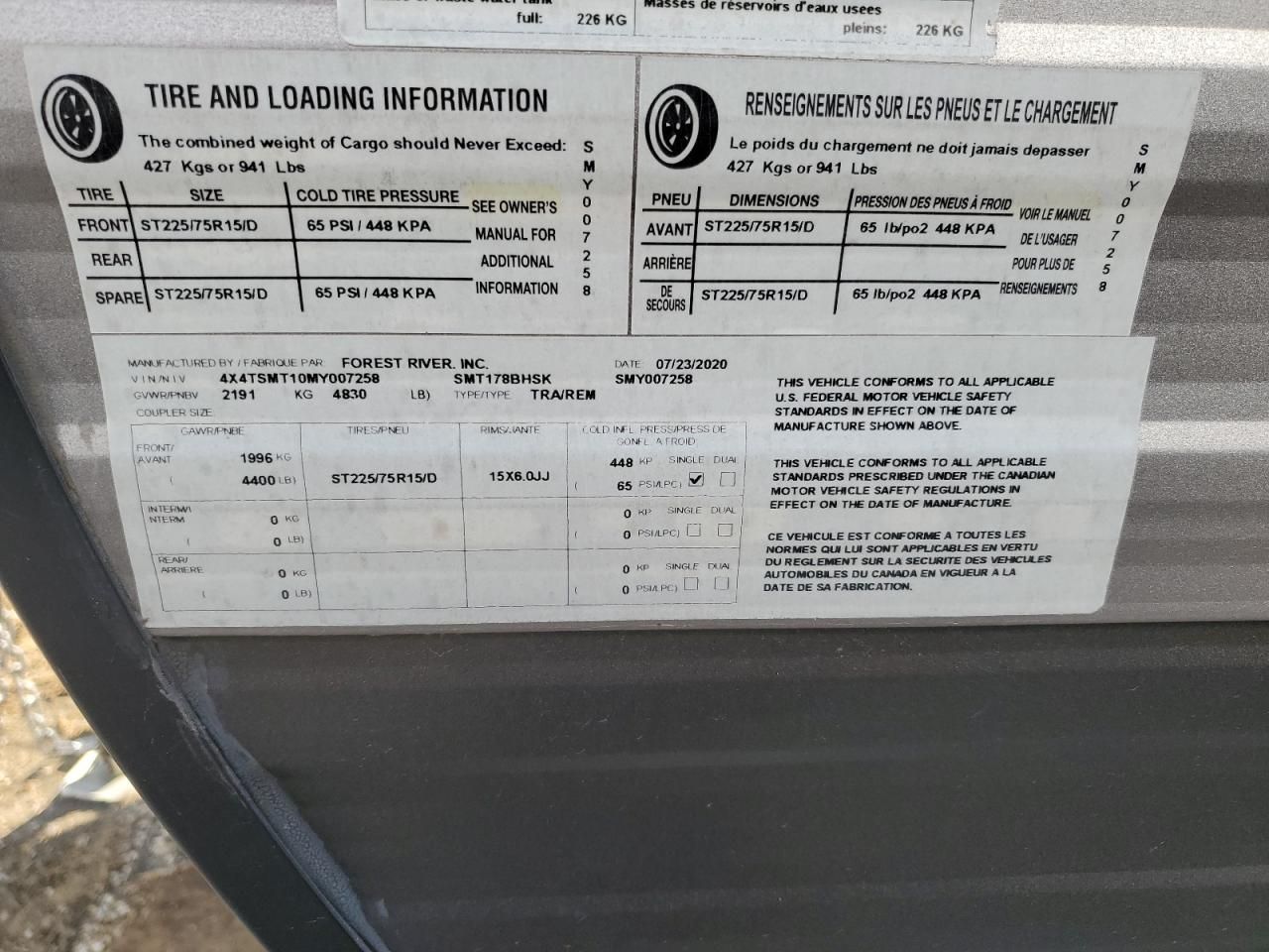 2021 Salem By Forest Rive FSX Series-RVS Camper