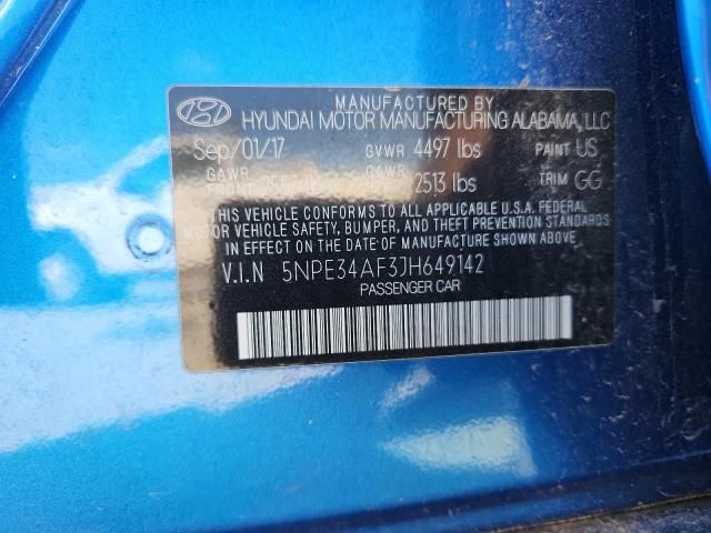2018 Hyundai Sonata Sport