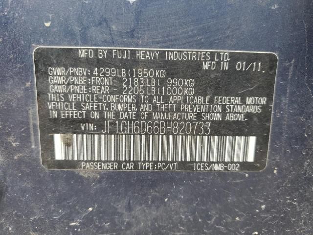 2011 Subaru Impreza Outback Sport