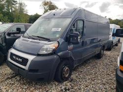Salvage trucks for sale at West Warren, MA auction: 2020 Dodge RAM Promaster