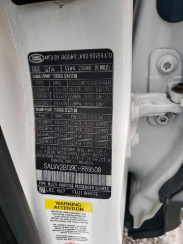 2014 Land Rover Range Rover Evoque Prestige Premium