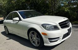 Mercedes-Benz salvage cars for sale: 2014 Mercedes-Benz C 300 4matic