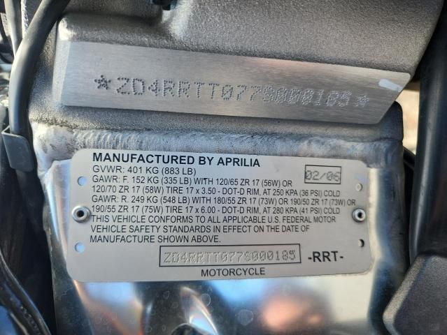 2007 Aprilia Tuono 1000