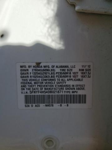 2013 Honda Pilot exl