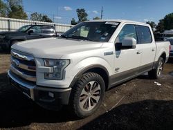 Ford Vehiculos salvage en venta: 2015 Ford F150 Supercrew