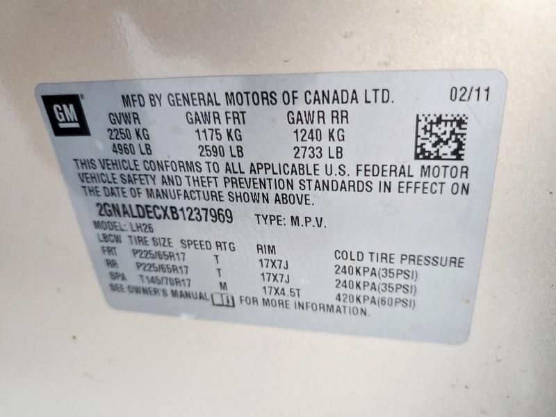 2011 Chevrolet Equinox LT