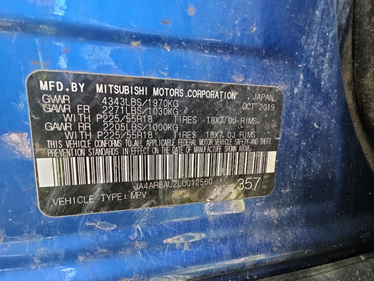 2020 Mitsubishi Outlander Sport es