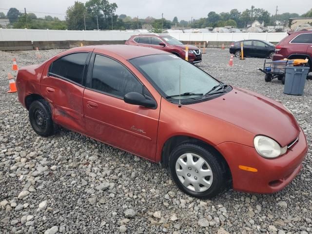 2001 Plymouth Neon Base